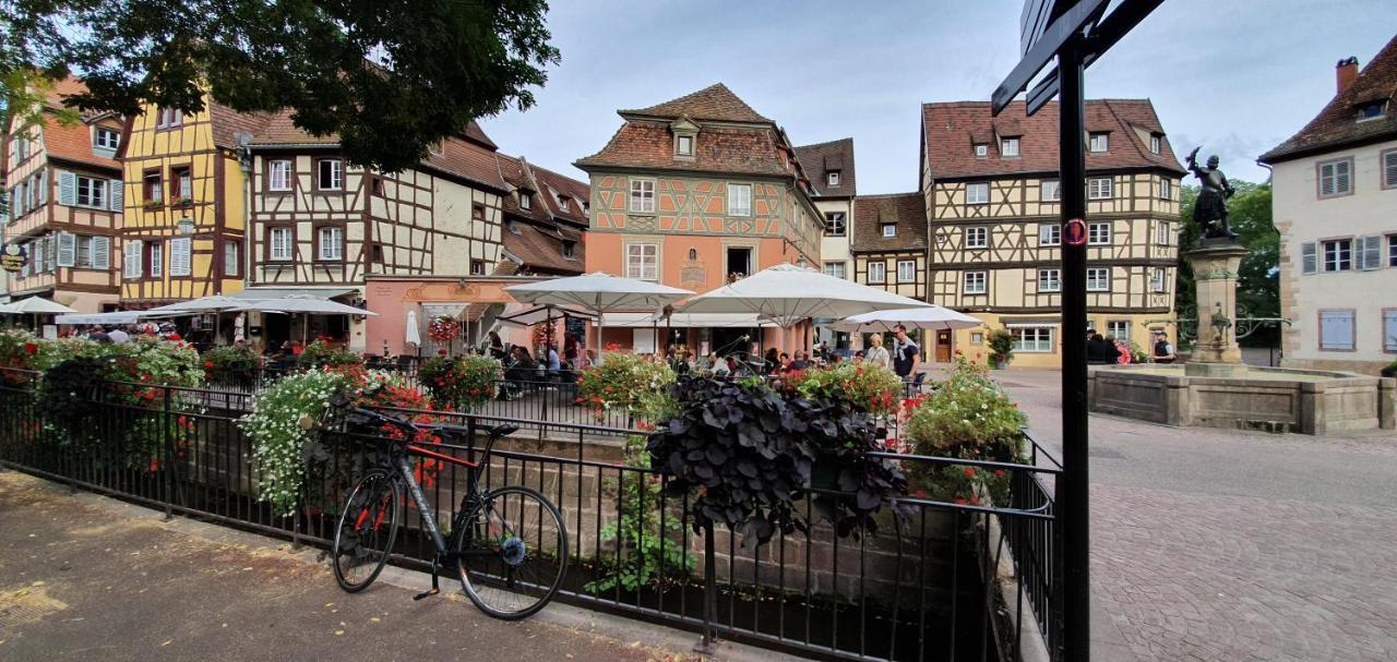 Le Red St Léon : Lit Queen Size * WIFI * Idéal Couple Colmar Exterior foto